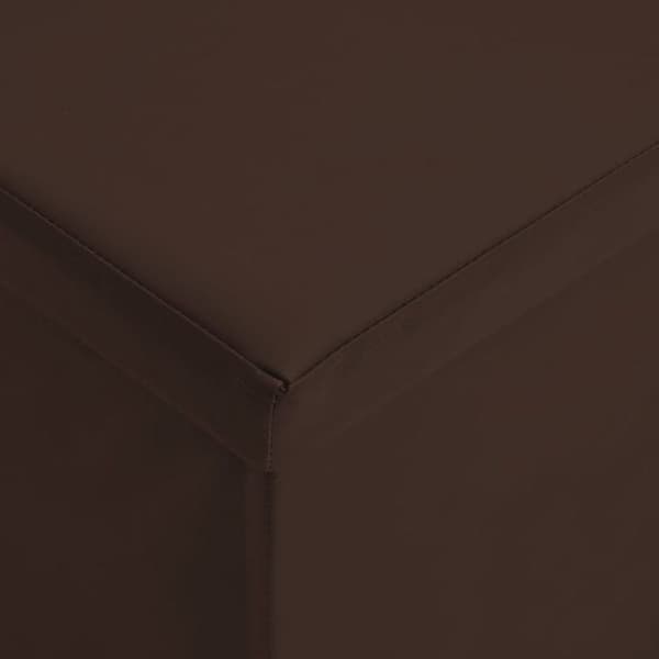 Maison Exclusive - Fällbar förvaringsbänk Brun PVC Marron (PVC)