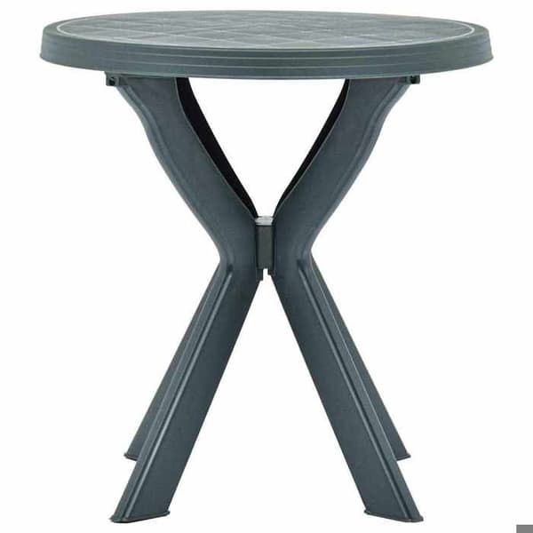 Maison Exclusive - Bistrobord Vit Ø70 cm Plast