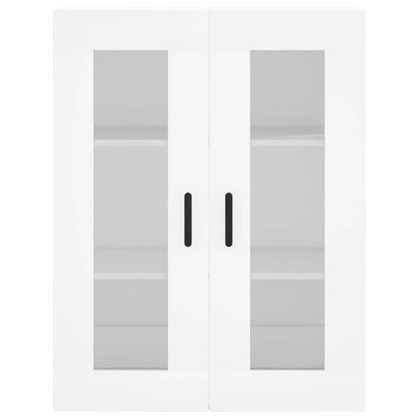 Maison Exclusive - Buffé hög Vit 69,5x34x180 cm Ingenjörsträ