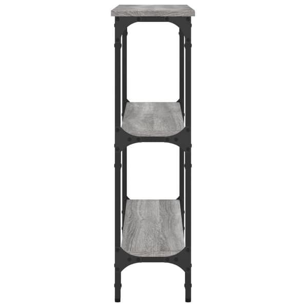 Maison Exclusive - Consolebord sonoma grå 75x22,5x75 cm ingeniørtræ