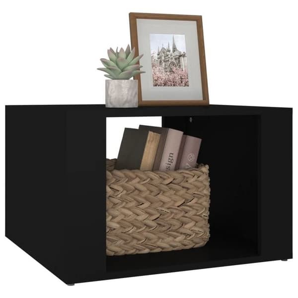 Natteskab - Eksklusivt Hus - Sort - Ingeniørtræ - 57x55x36 cm Sort