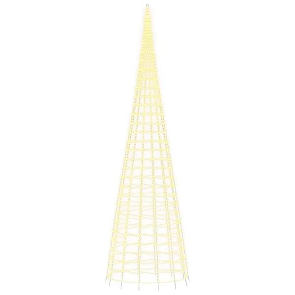Maison Exclusive - LED-julgran 3000 LED vit 800 cm