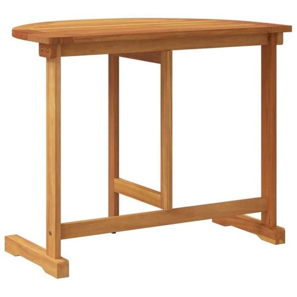Balkongbord - EXKLUSIV HEM - 90x60x72 cm - Massivt akacia - Fällbart - Oljad yta