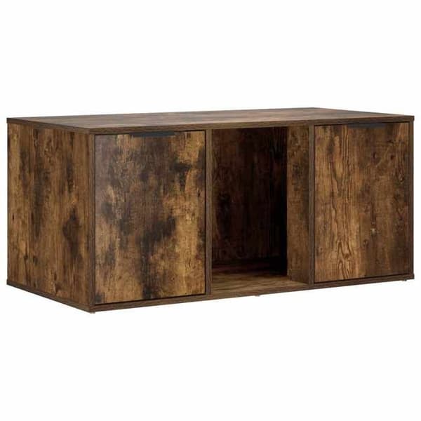 Maison Exclusive - Møbel til kattebakke Røget eg 100 x 49 x 45 cm Rökt ek