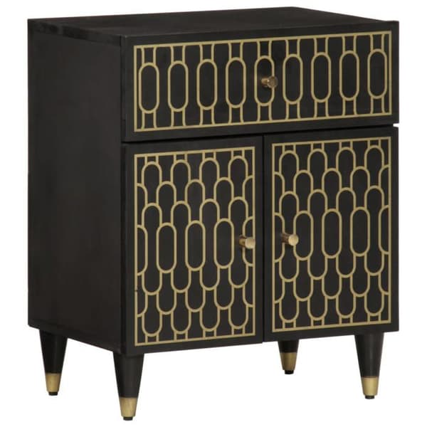Maison Exclusive - Natbord 50x33x60 cm massiv mango træ