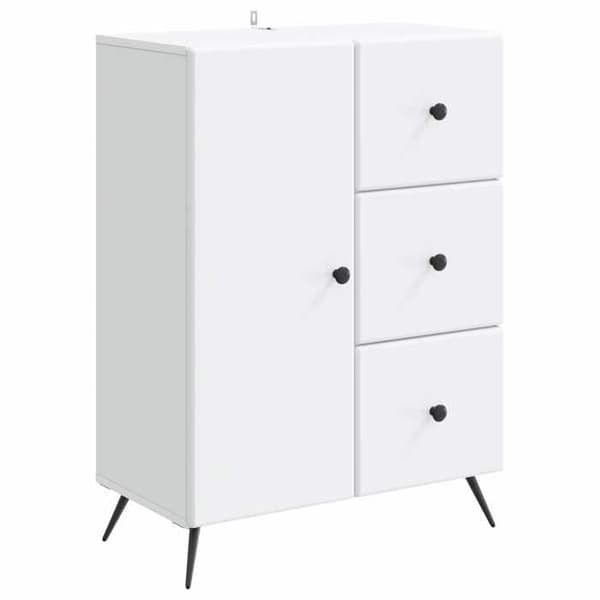 Maison Exclusive - Buffet Hvid 66 x 34,5 x 90 cm Ingeniørtræ
