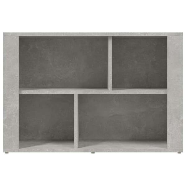 Maison Exclusive - Buffé Grå betong 80x30x54 cm Ingenjörsträ