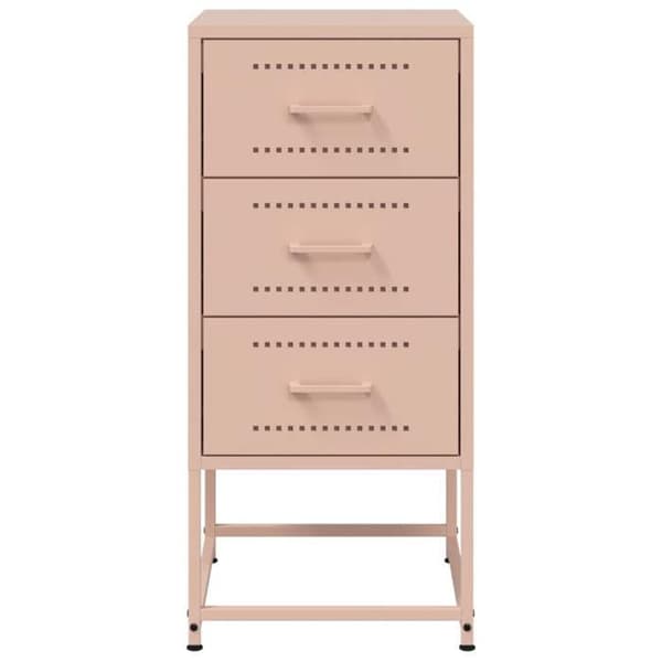 Maison Exclusive - Natborde 2 stk. rosa 36x39x78 cm stål