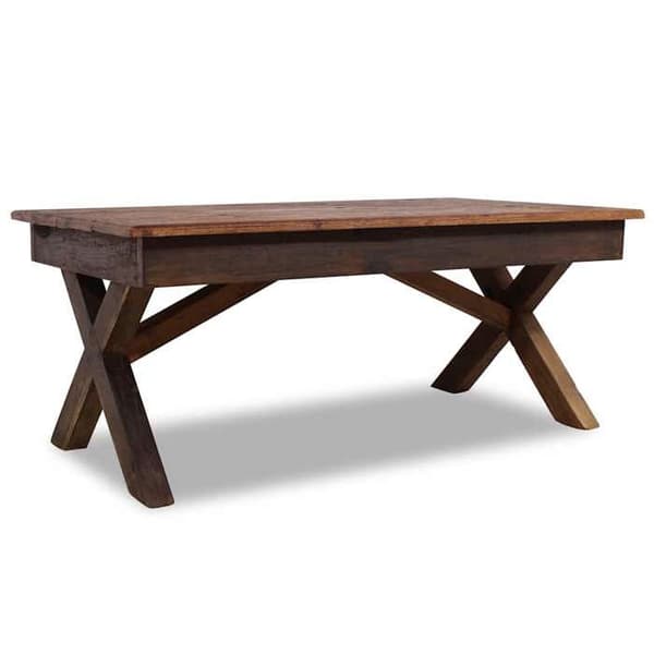 Maison Exclusive - Sekapuu matala pöytä 110x60x45 cm