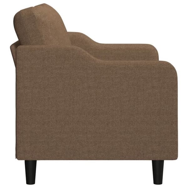Maison Exclusive - 2-personers sofa Brun 140 cm Stof