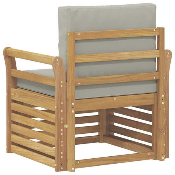 Maison Exclusive - Utomhussoffgrupp i vit polyester