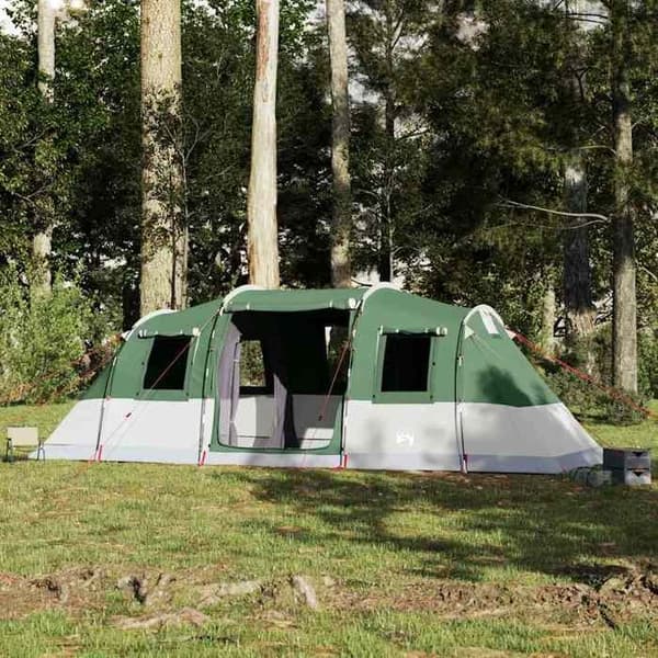 Maison Exclusive - Tunneliteltta perheelle 6 henkilöä vihreä vedenpitävä