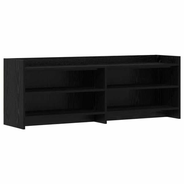 Maison Exclusive - TV-møbel 130 x 33 x 47 cm Sort eg svart ek