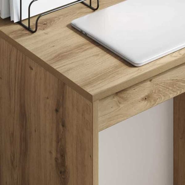 Maison Exclusive - Håndlavet egetræskontor 60 x 40 x 76 cm Ek