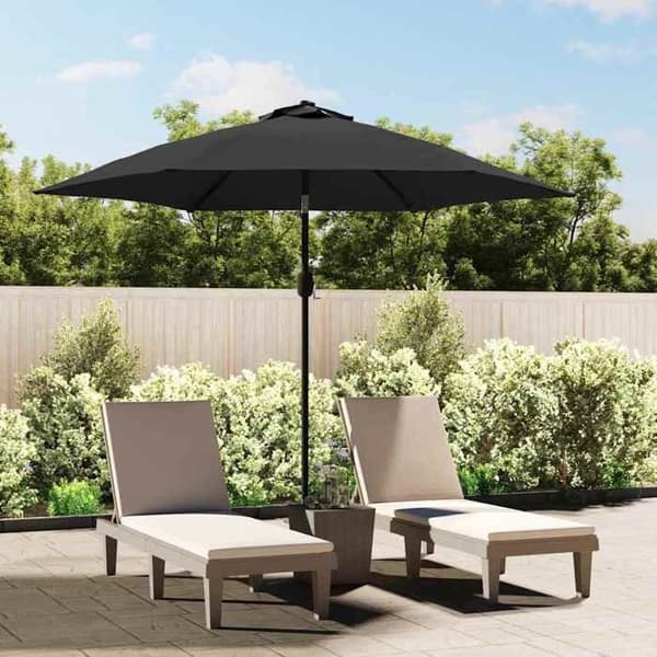 Maison Exclusive - Erstatningstof til udendørs parasol Anthracite 300cm antracit