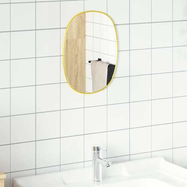 Maison Exclusive - Guld vægspejl 30x25 cm gyllene