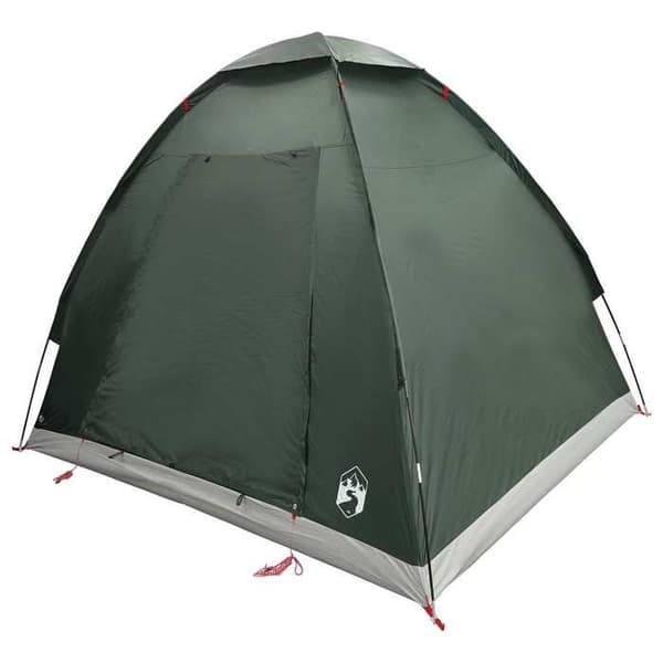 Maison Exclusive - Campingtelt til 2 personer Grøn army Polyester og Stål