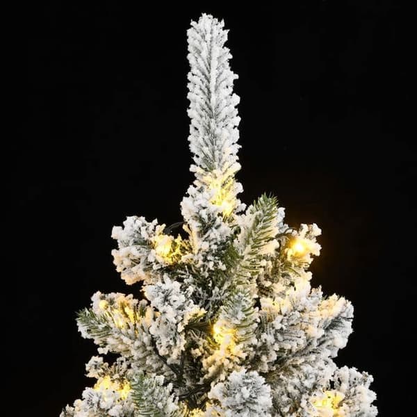 Maison Exclusive - Kunstigt juletræ 300 LED og sneflager 240 cm
