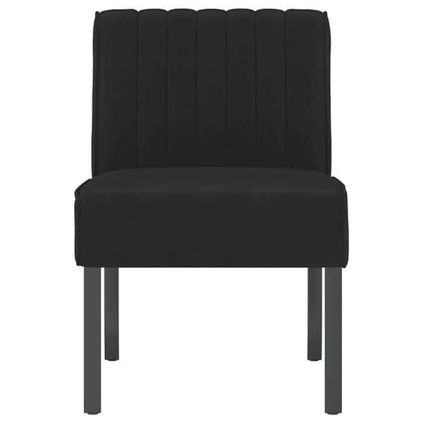 Maison Exclusive - Sittpuff utan armstöd svart sammet