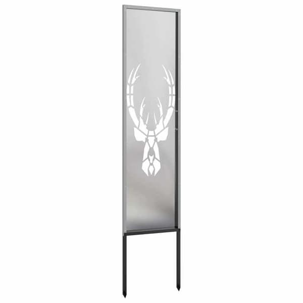 Maison Exclusive - Silverfärgad trädgårdsskyddsskärm 32 x 140 cm Silver