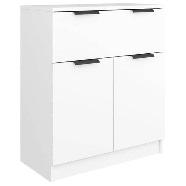 Maison Exclusive - 3 stk. Buffet Hvid Ingeniørtræ
