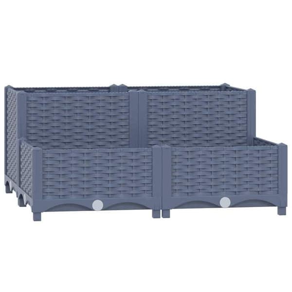 Maison Exclusive - Hævet seng 80x80x38 cm Polypropylen