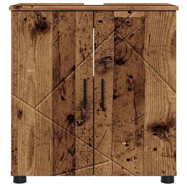 Maison Exclusive - Kylpyhuonekaappi Vanha Puu 61 x 35 x 64 cm