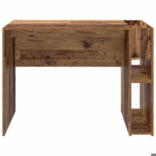Kontor - EKSKLUSIVT HUS - 109 x 50 x 78 cm - Ingeniørtræ - Rektangulær - Store opbevaringskapaciteter