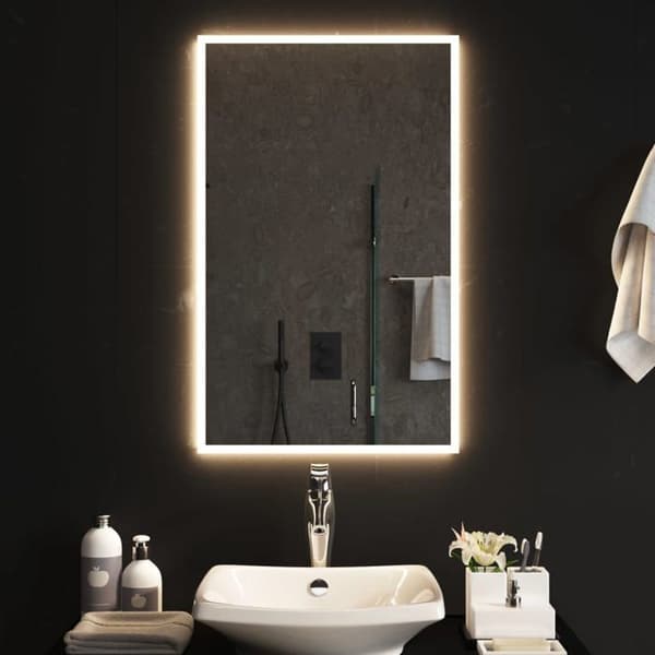 Maison Exclusive - LED-badrumsspegel 50x80 cm