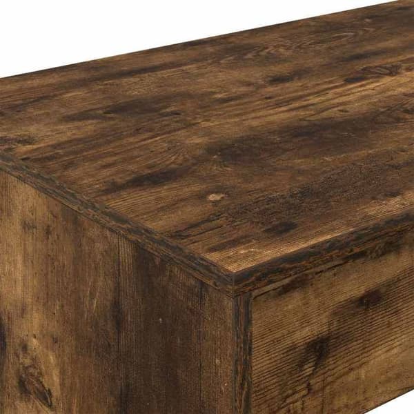 Maison Exclusive - Savupuu engineering-wood työpöytä 100 x 45 x 75 cm