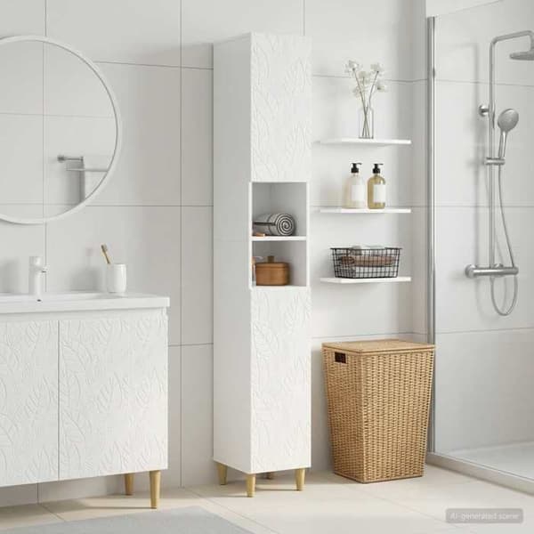 Maison Exclusive - Badeværelsesskab med Åben Hylde DELFT
