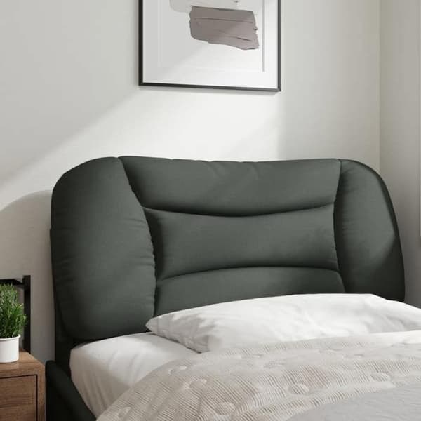 Maison Exclusive - Hvar tummanharmaa 80 cm päätytyyny kangas mörkgrå