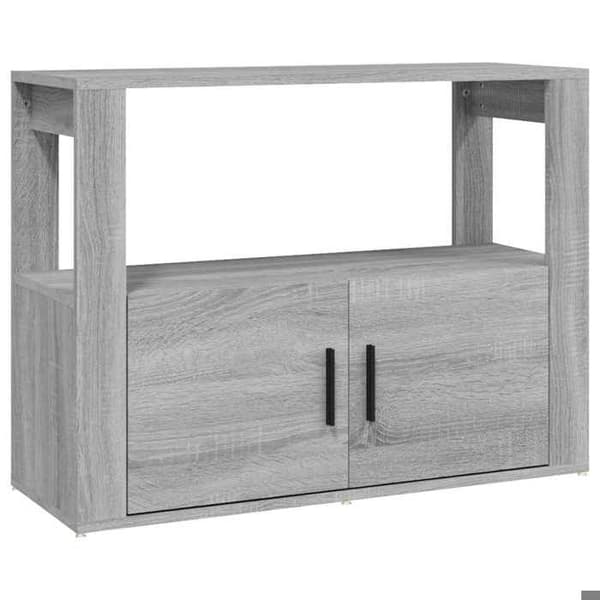 Maison Exclusive - Buffé Sonoma grå 80x30x60 cm Ingenjörsträ