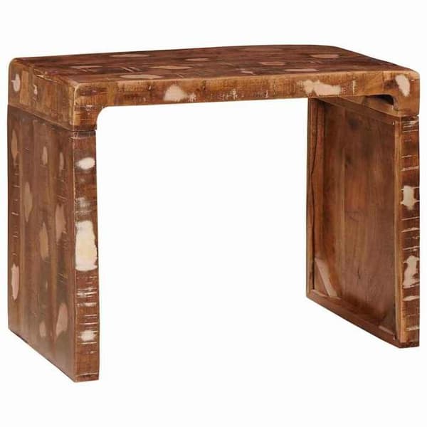 Sidobord - EXKLUSIV HEM - Rektangulär - Massivt trä - Brun - 60 x 35 x 46 cm brun