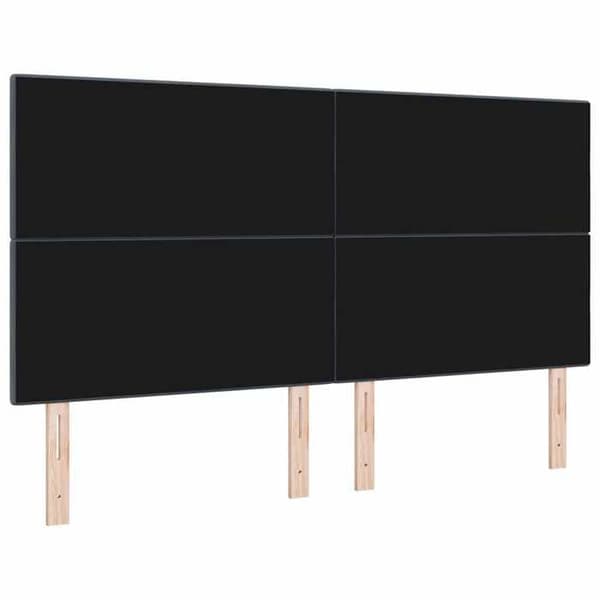 Maison Exclusive - Tummanharmaa pääty 180 cm Sametti