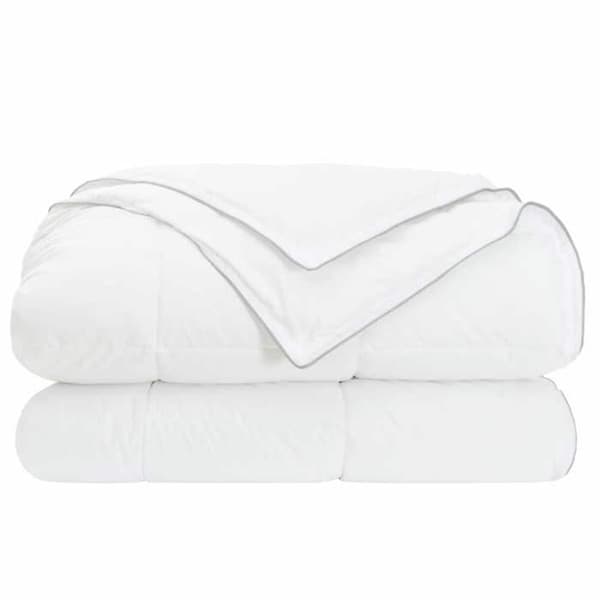 Couette - EXKLUSIVT HUS - Hela året - 200 x 240 cm - 20% bambu/80% polyester - 4 säsonger Vit