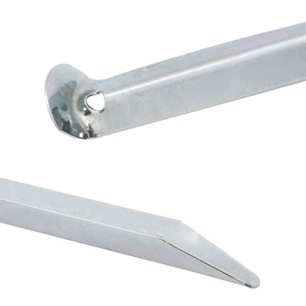 Maison Exclusive - Tältpinnar 24 st 30 cm Ø20 mm galvaniserat stål
