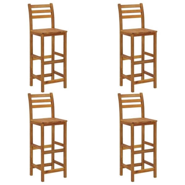 Maison Exclusive - Havebar sæt 5 stk Solid akacietræ