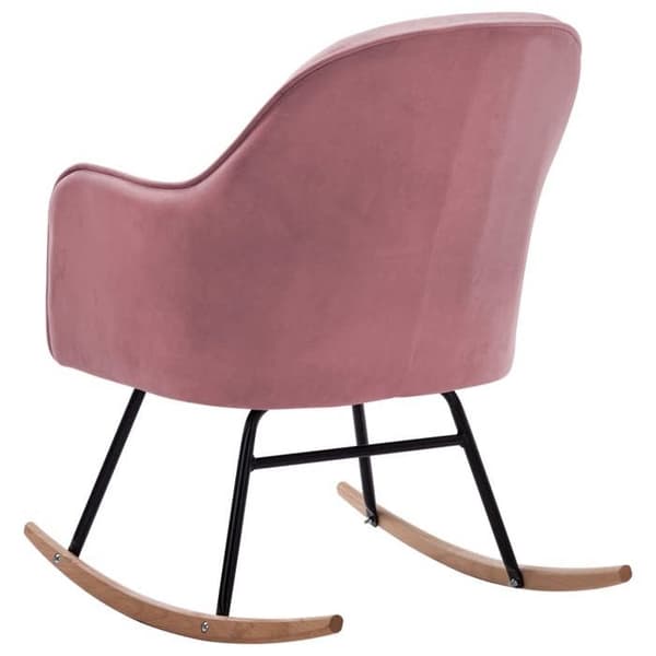 Maison Exclusive - Rosa Sammet Gungstol Ros