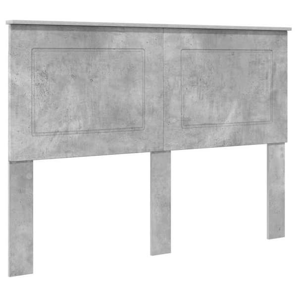 Maison Exclusive - Grå Betong Sänggavel 100 cm Ingenjörsträ
