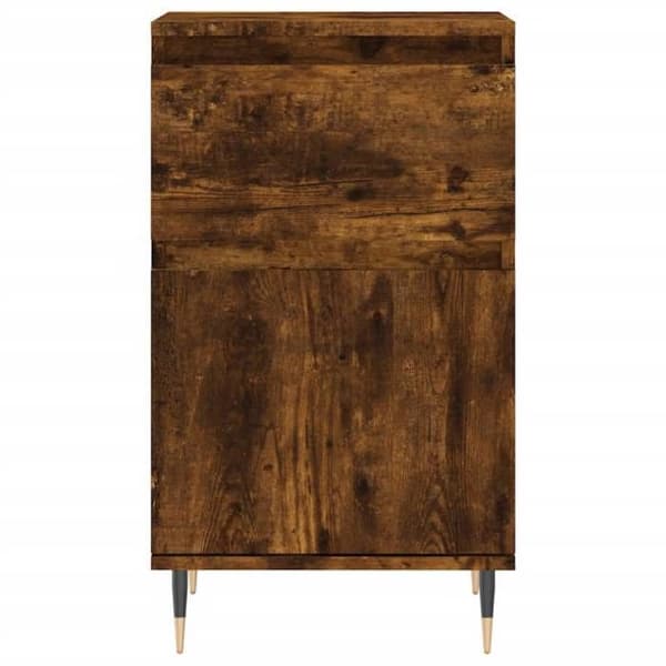 Maison Exclusive - Buffé i rökig ek 40x35x70 cm ingenjörsträ