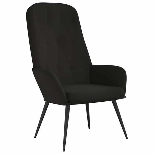Maison Exclusive - Sort Velour Relaxationsstol