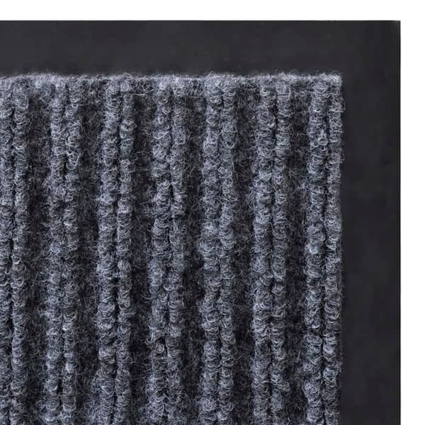 Entrématta - Exklusivt Hem - Grå - 90 x 60 cm - Antiskidbakside i PVC Grå