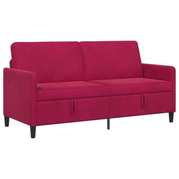 Maison Exclusive - Sofa med opbevaring Bordeaux 172 x 78 x 87 cm Polyester