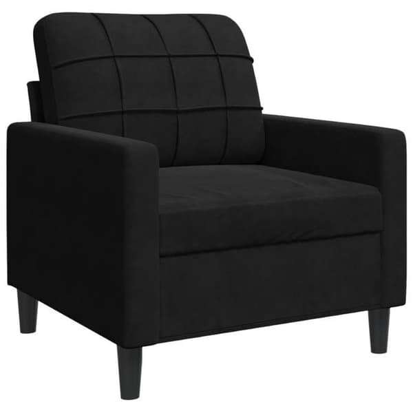 Maison Exclusive - Sort Stol 60 cm Velour