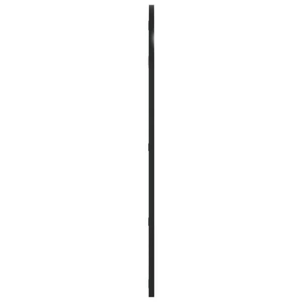 Maison Exclusive - Svart väggspegel 40x80 cm järnbåge