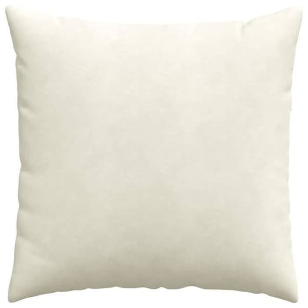Maison Exclusive - Soffkuddar 2 st Kräm 60 x 60 cm
