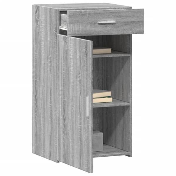 Maison Exclusive - Sonoma harmaa buffet 50x42,5x93 cm insinööripuusta