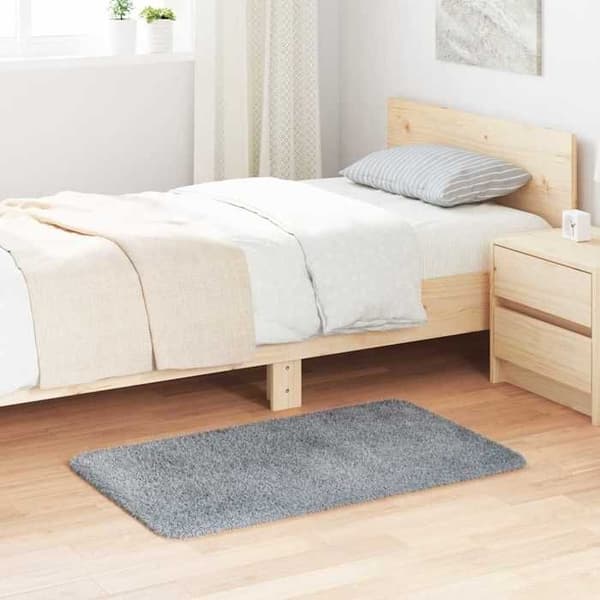 Maison Exclusive - Langhåret shaggy tæppe NAVARRA lys grå 60x100 cm