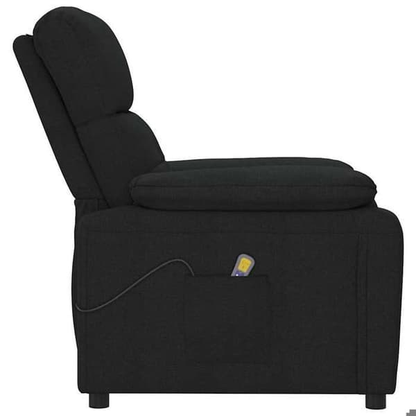 Maison Exclusive - Musta kangasmassagetuoli